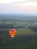 Sunset balloon flight over Kingwood, NJ