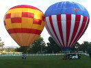 Just prior to liftoff from the Ryland Inn, Whitehouse Station, NJ